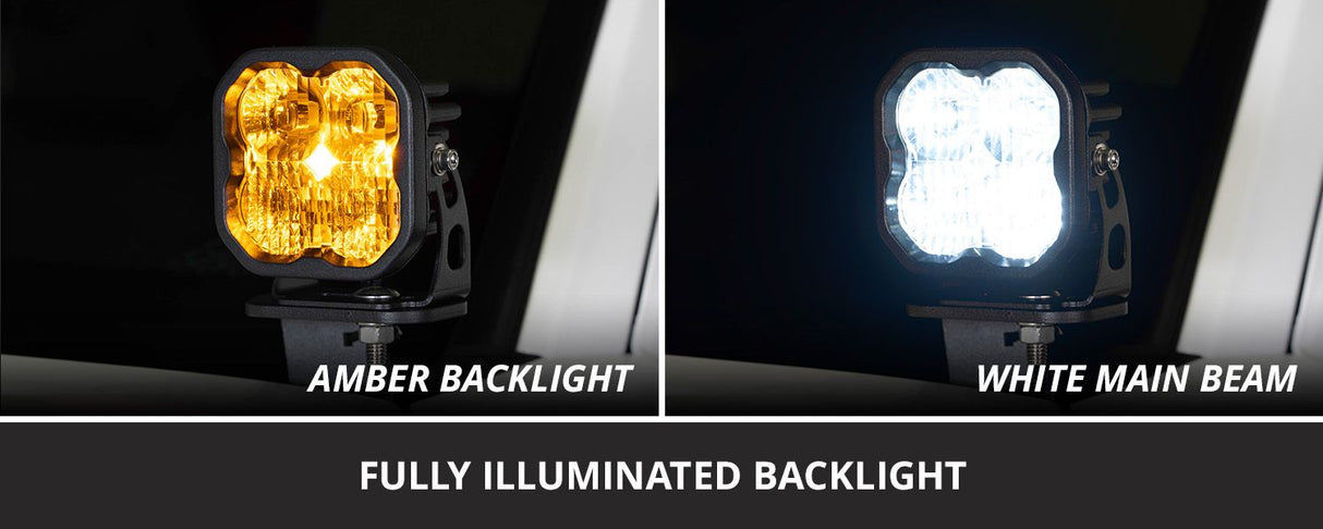 Kit d'éclairage de fossé à LED de la série Stage pour Toyota Tacoma 2016-2023