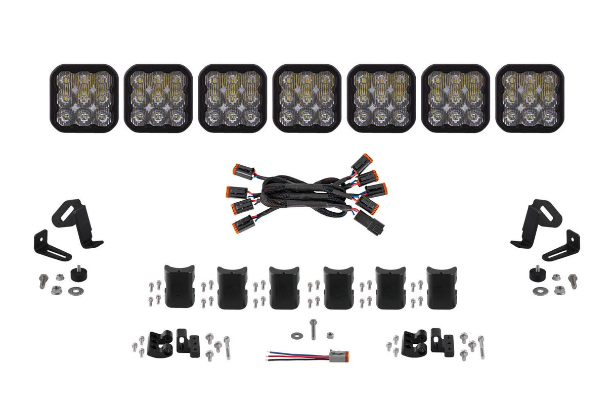 SS5 CrossLink 7-Pod LED Light Bar (one)