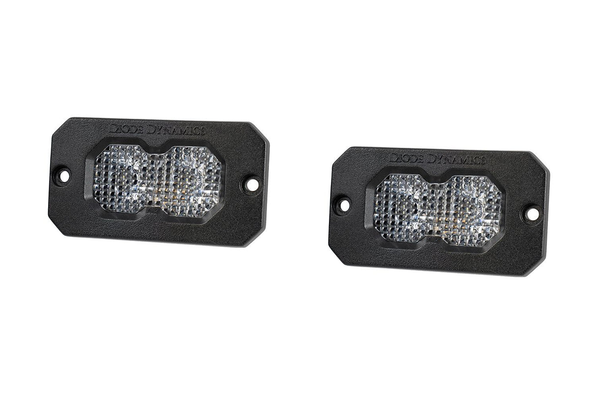 C2 2.0 White Pro Flush Mount LED Pod (pair)