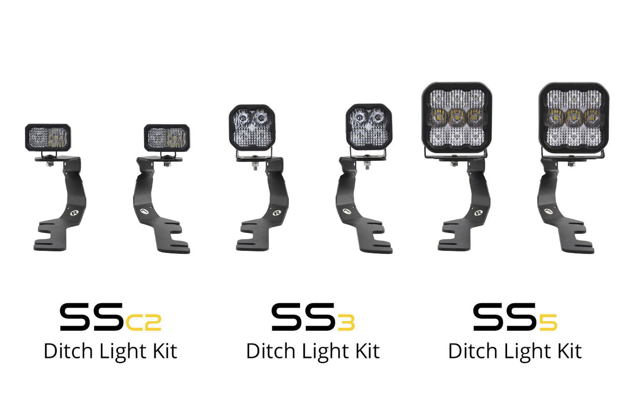 Stage Series Backlit Ditch Light Kit for 2019-2024 Ram 1500
