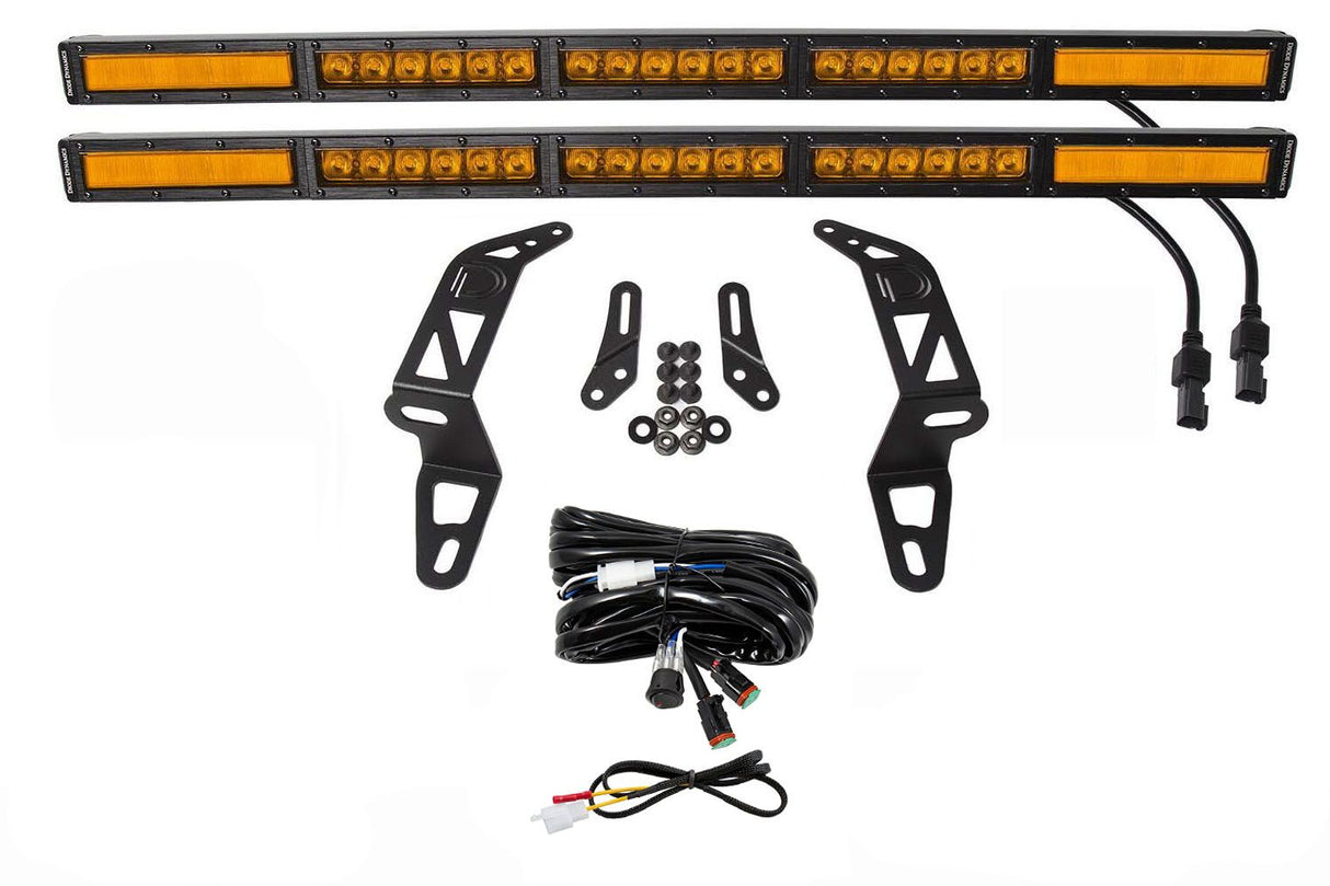 2018-2025 Jeep JL Wrangler Bumper LED Lightbar Kit