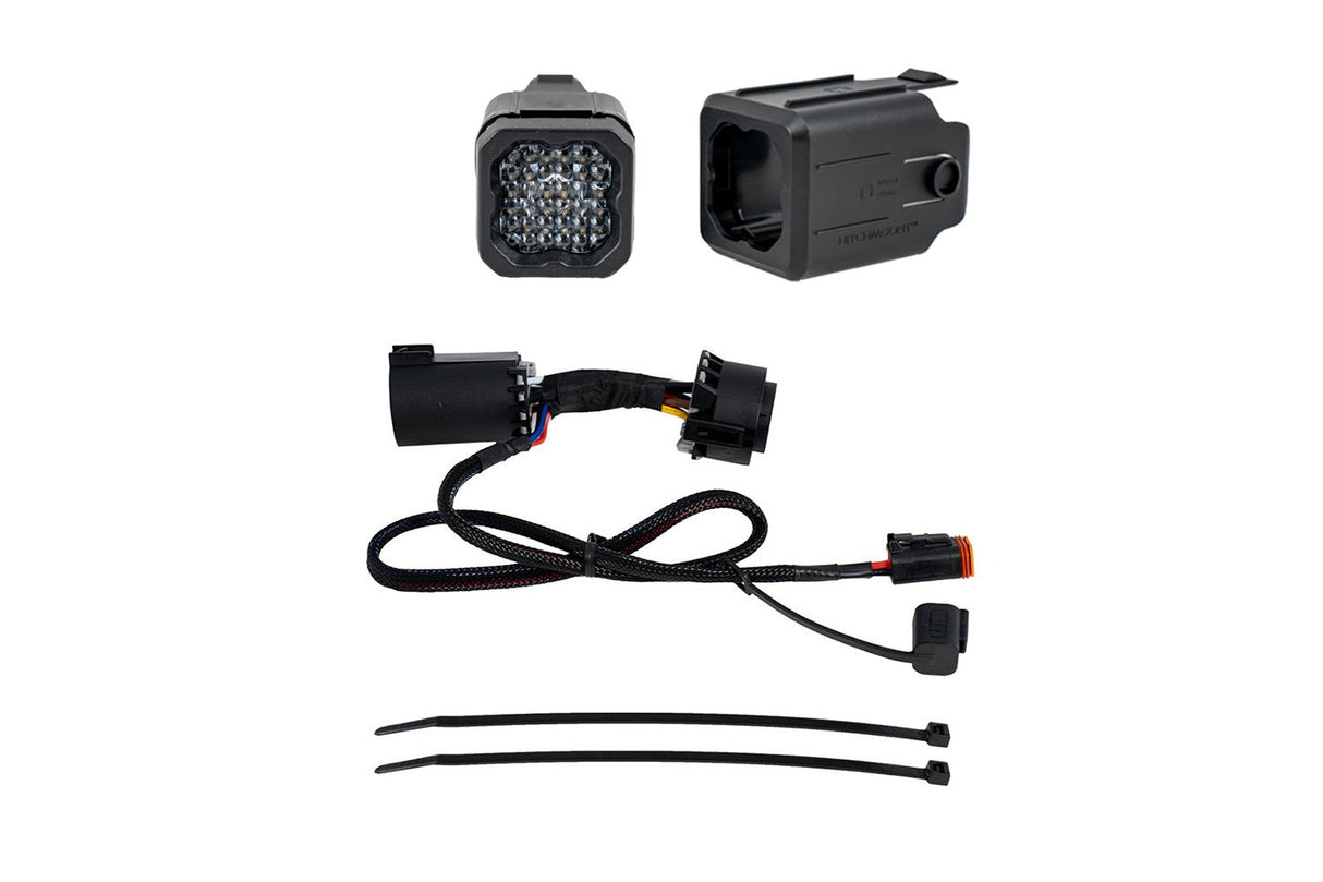 HitchMount LED Pod Reverse Kit for 2018-2025 Jeep Wrangler