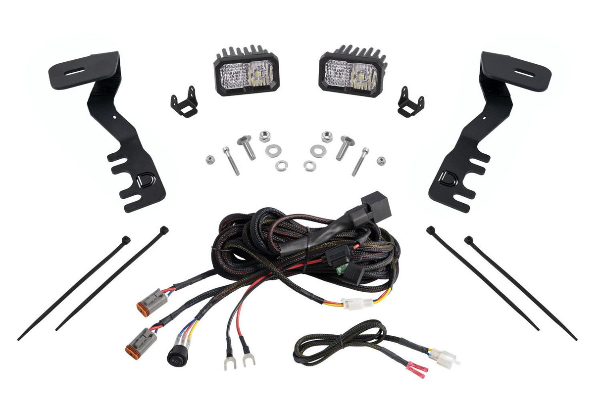 Stage Series Backlit Ditch Light Kit for 2024-2025 Toyota Tacoma