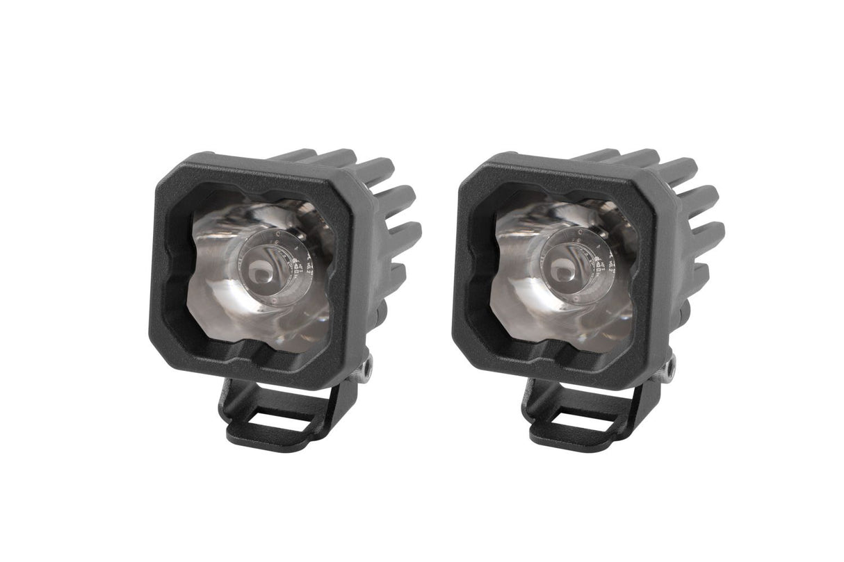 SSC1 White Pro Standard LED Pod (pair)
