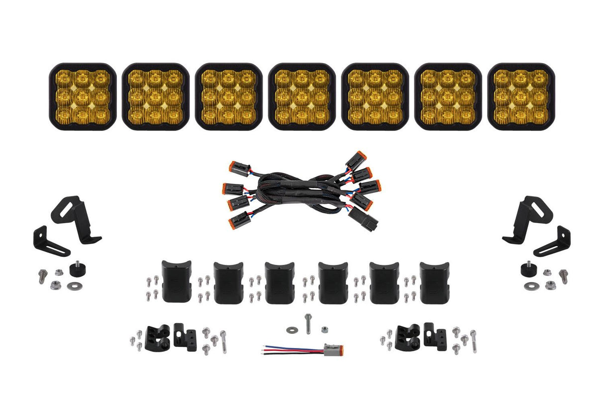SS5 CrossLink 7-Pod LED Light Bar (one)