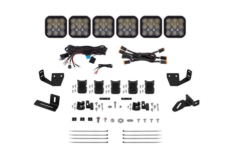 SS5 CrossLink Lightbar Kit for Prinsu/Sherpa Roof Racks