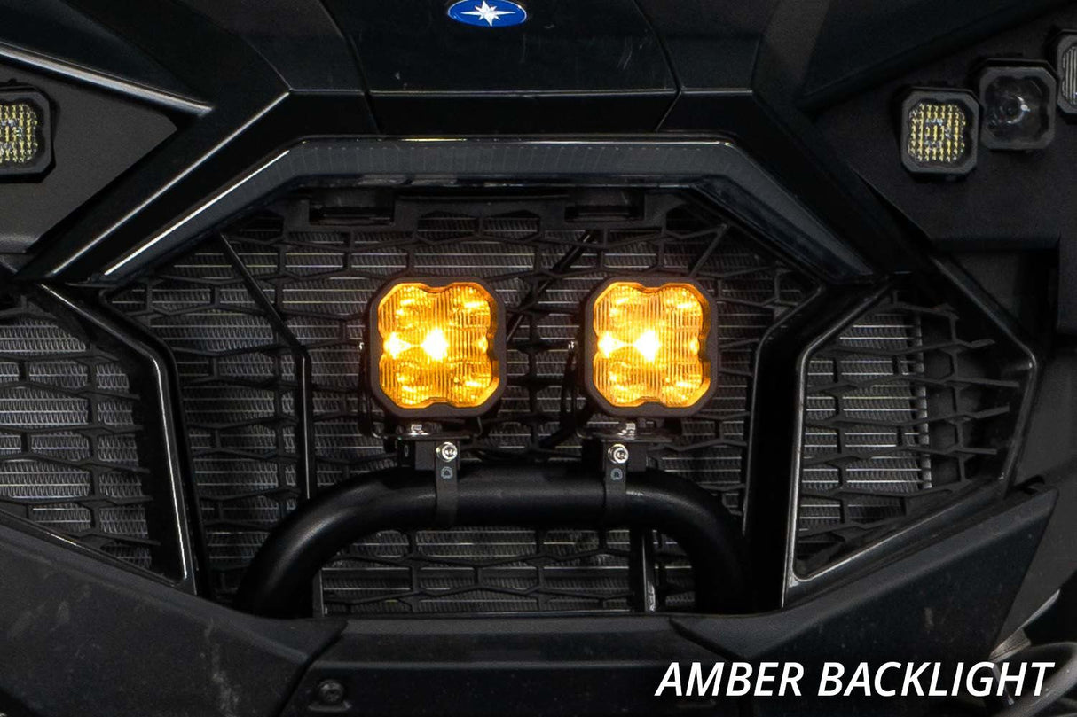 SS3 Bumper LED Pod Light Kit for 2020-2023 Polaris RZR Pro
