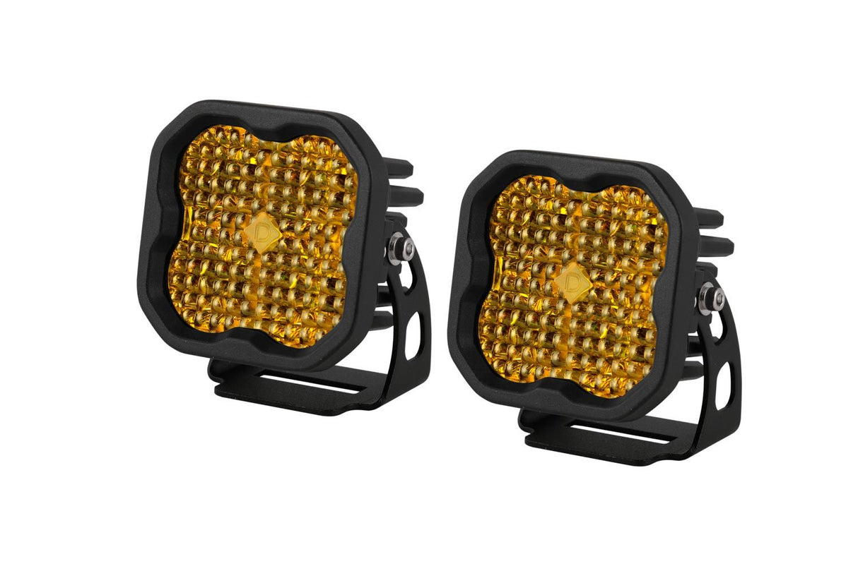 SS3 SAE Yellow Sport LED Pod (pair)