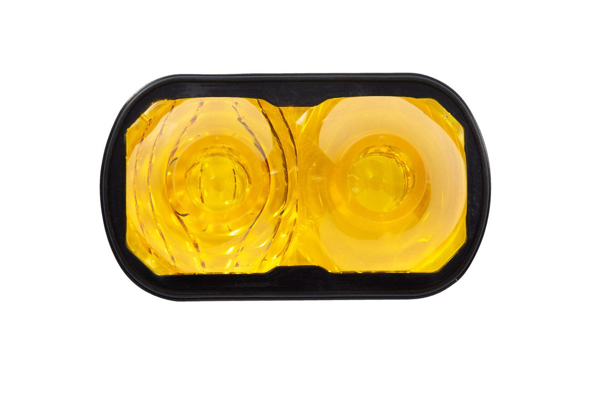 Yellow Lens for C2 1.0 LED Pods (one)
