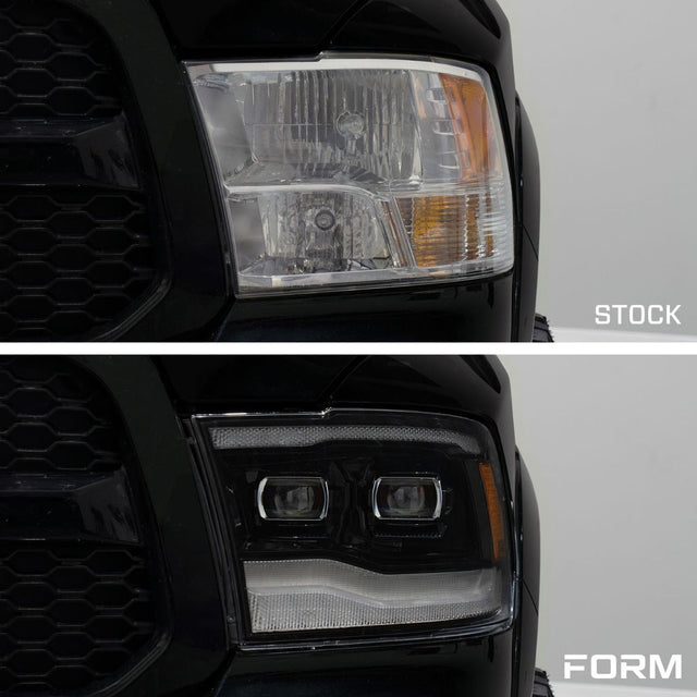 2009-2018 Ram 1500/2500/3500 LED Projector Headlights (pair)