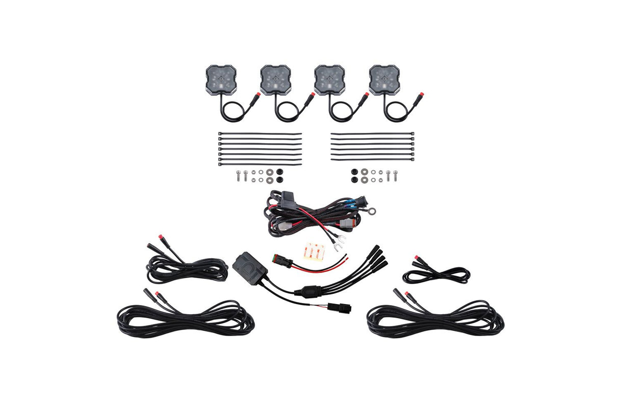 Stage Series RGBW LED Rock Light Kit (4-pack)