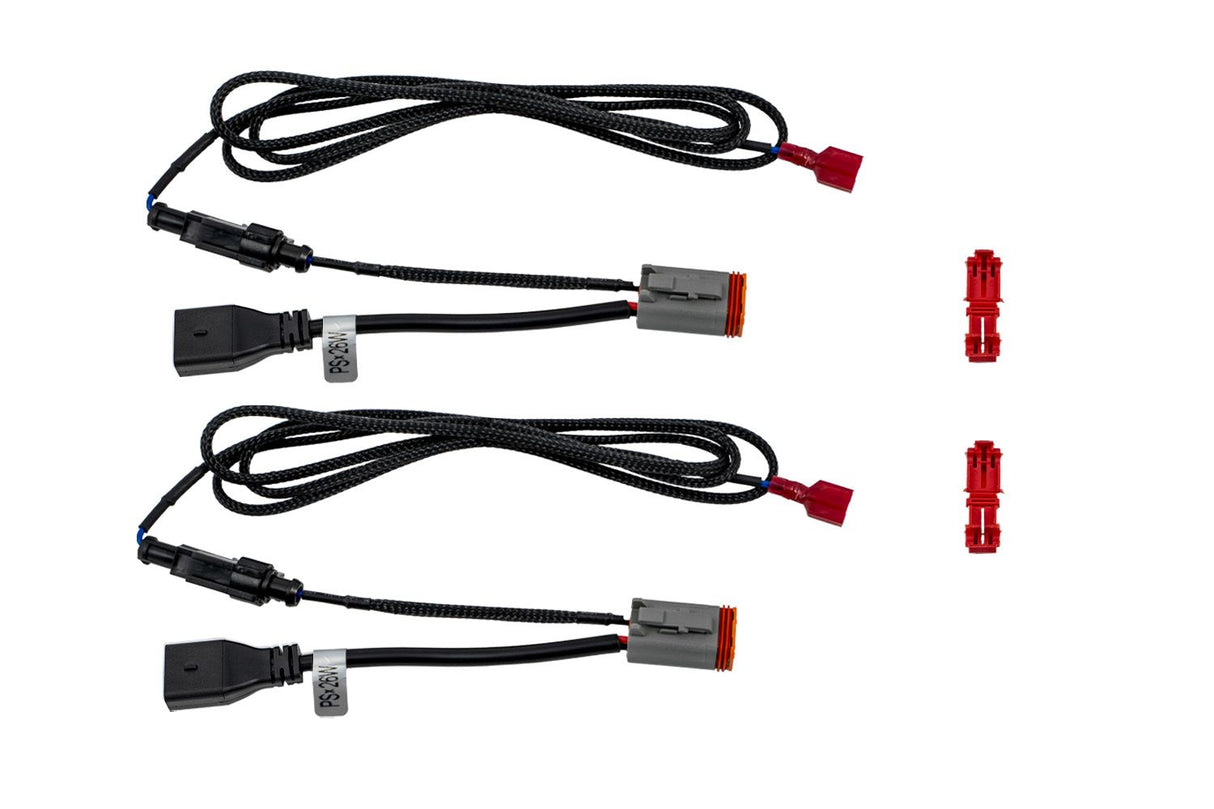 Deutsch DT Adapter Wires w/ Backlight Tap (pair)
