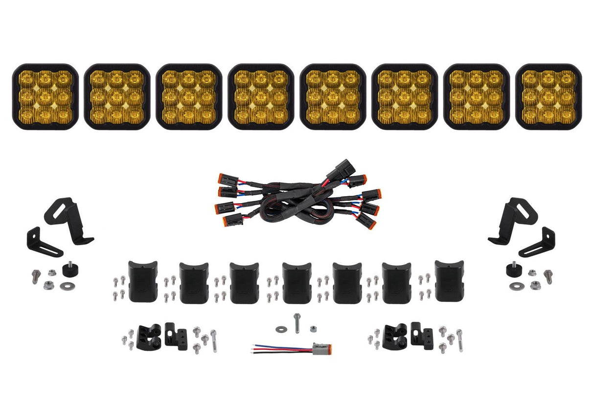 SS5 CrossLink 8-Pod LED Light Bar (one)