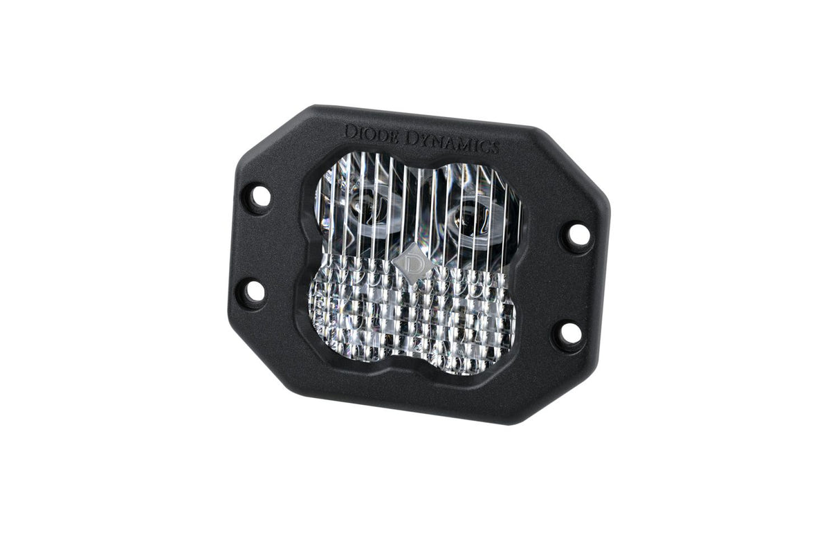 SS3 SAE/DOT White Sport Flush Mount LED Pod (one)