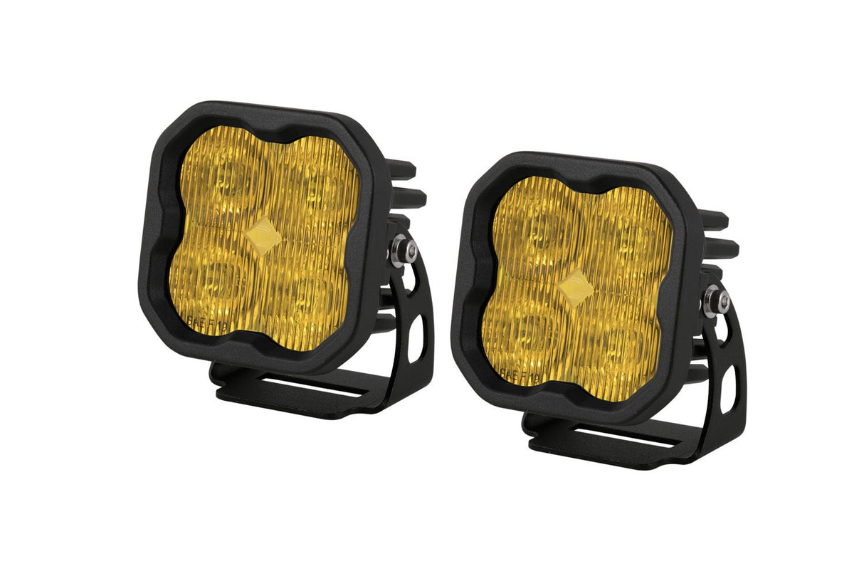 SS3 SAE Yellow Sport LED Pod (pair)