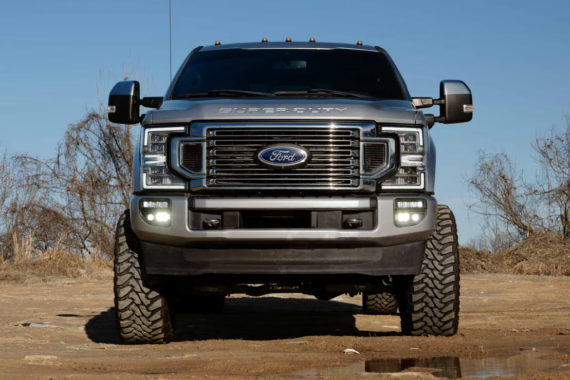 4Banger Led Fog Lights: Ford Superduty OE LED (20-22) BRACKETS