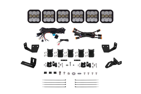 SS5 CrossLink Lightbar Kit for Prinsu/Sherpa Roof Racks