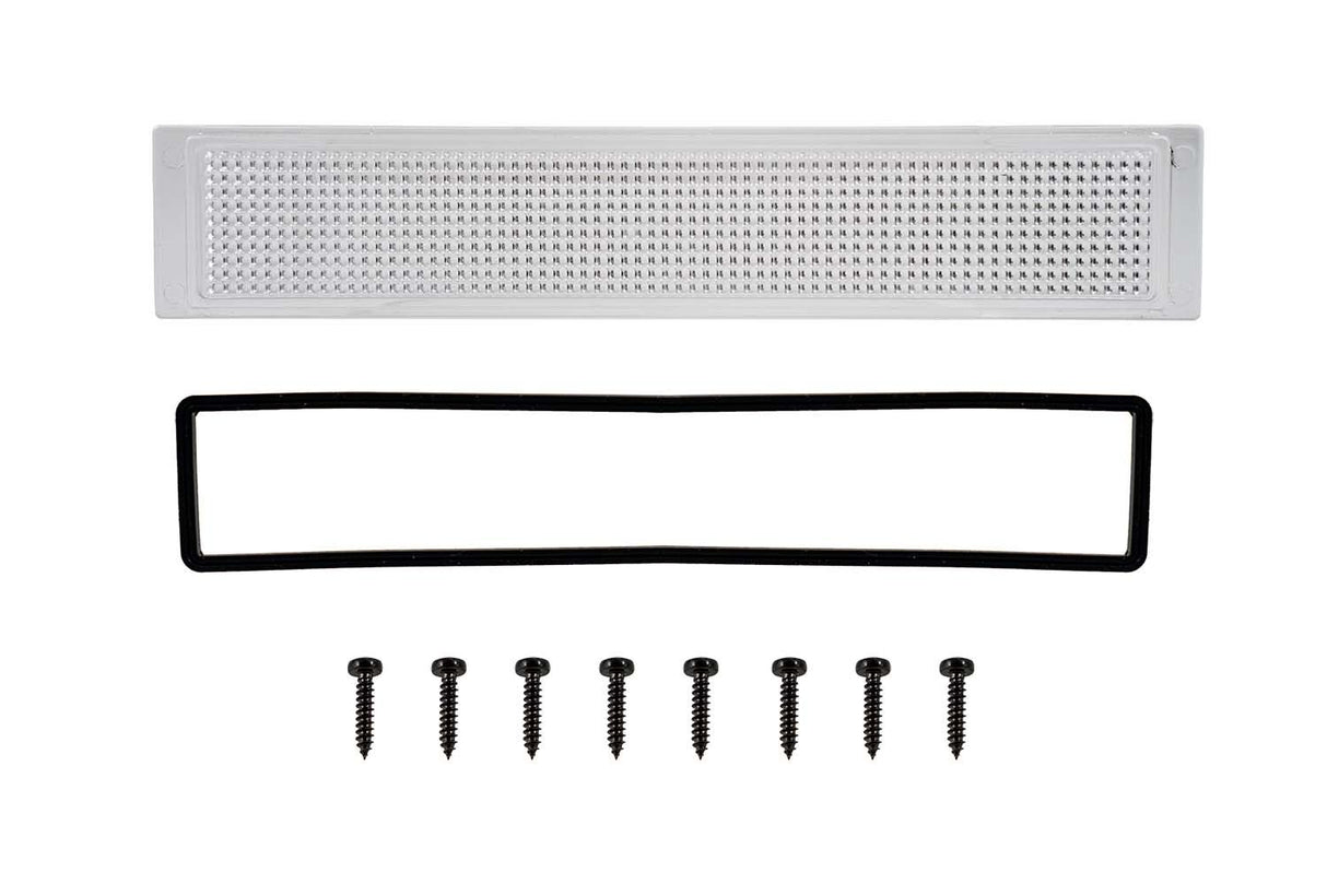 Lentille extérieure transparente pour barres lumineuses de la série Stage