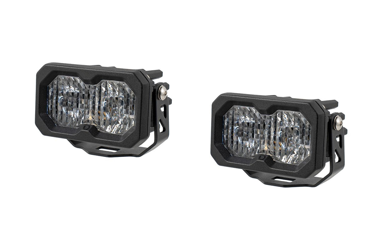 C2 2.0 SAE/DOT White Max Standard LED Pod (pair)
