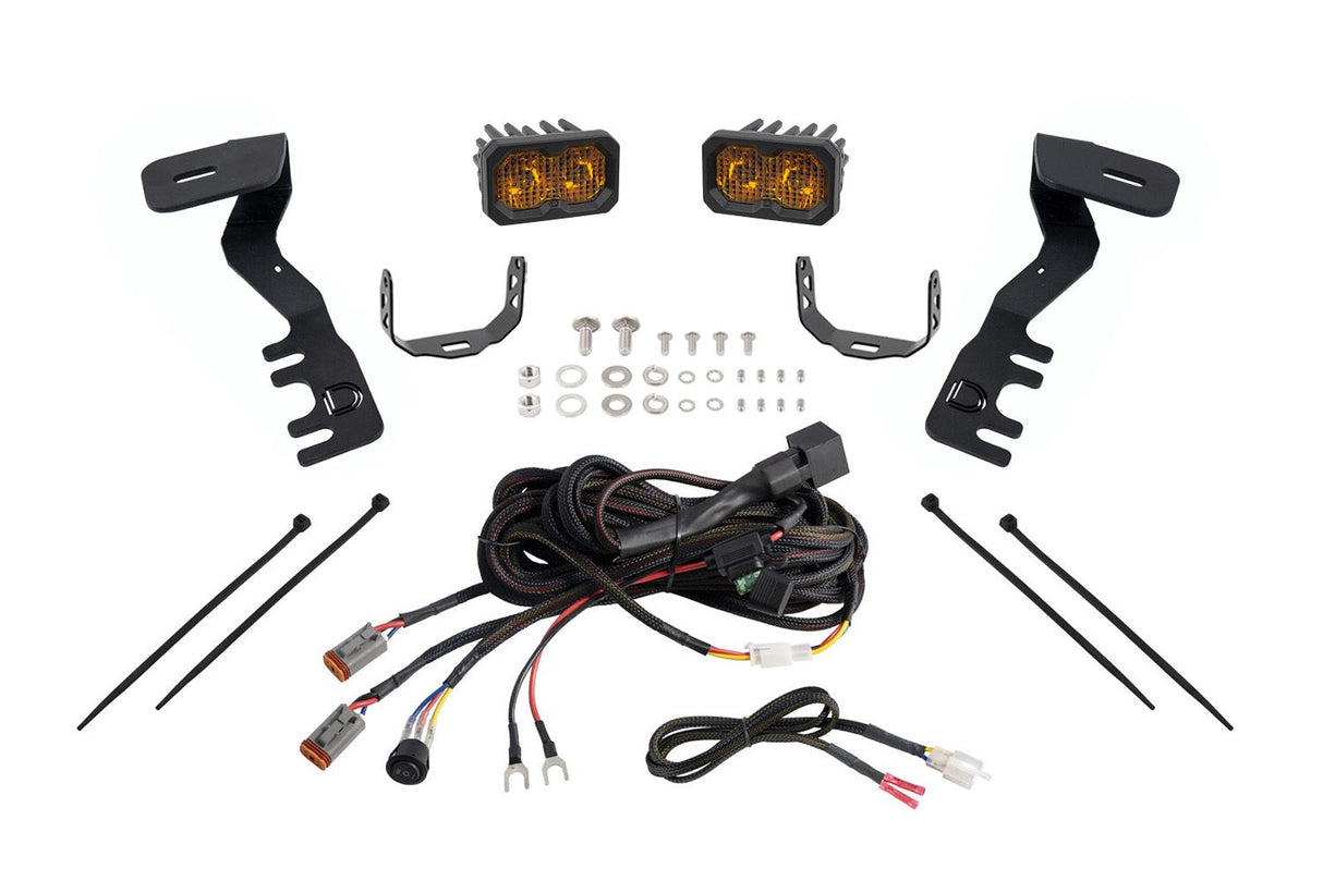 Kit d'éclairage de fossé à LED de la série Stage pour Toyota Tacoma 2016-2023