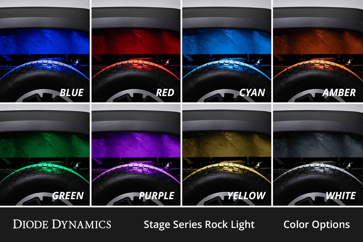 Stage Series RGBW LED Rock Light (one)