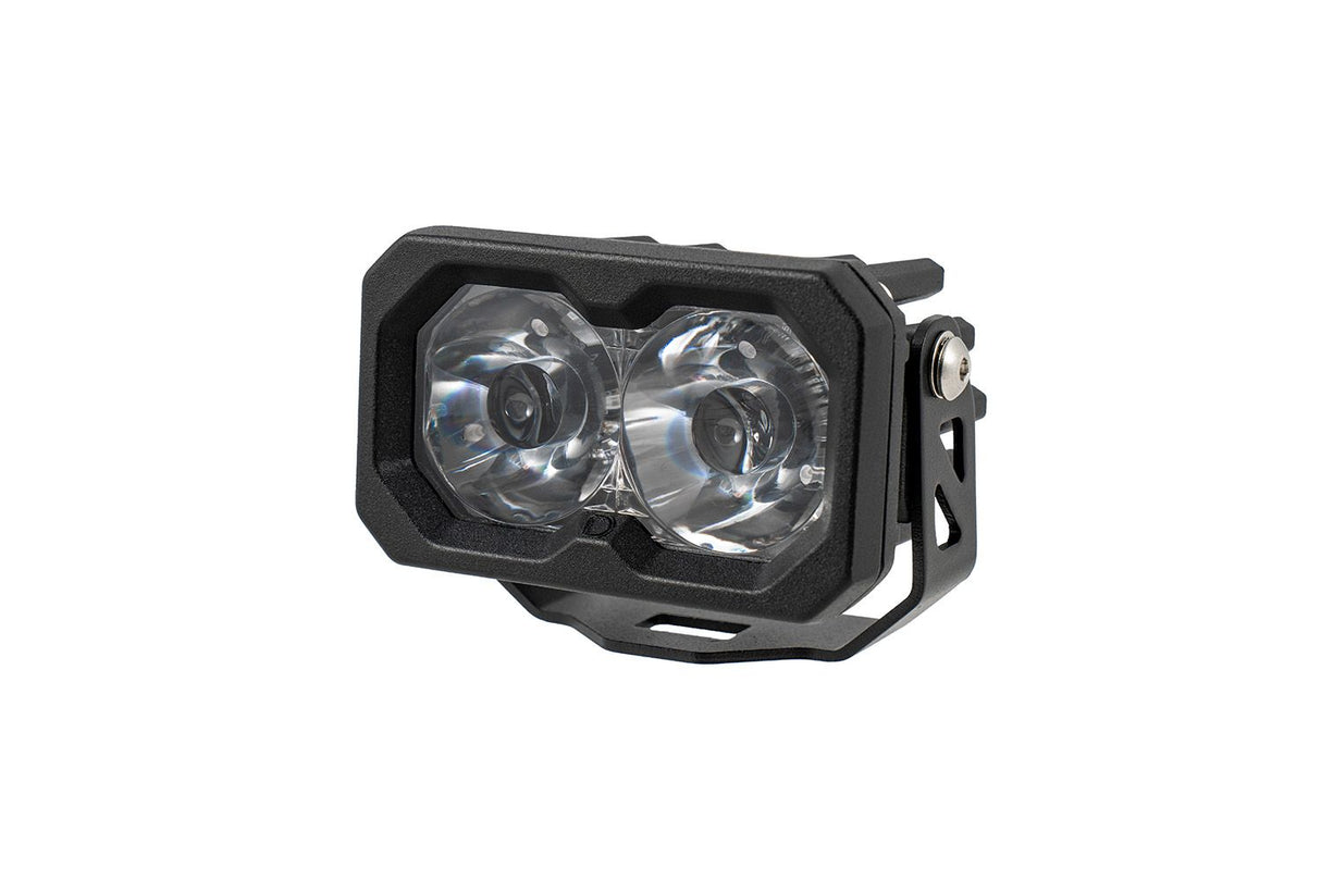 C2 2.0 SAE/DOT White Sport Standard LED Pod (one)