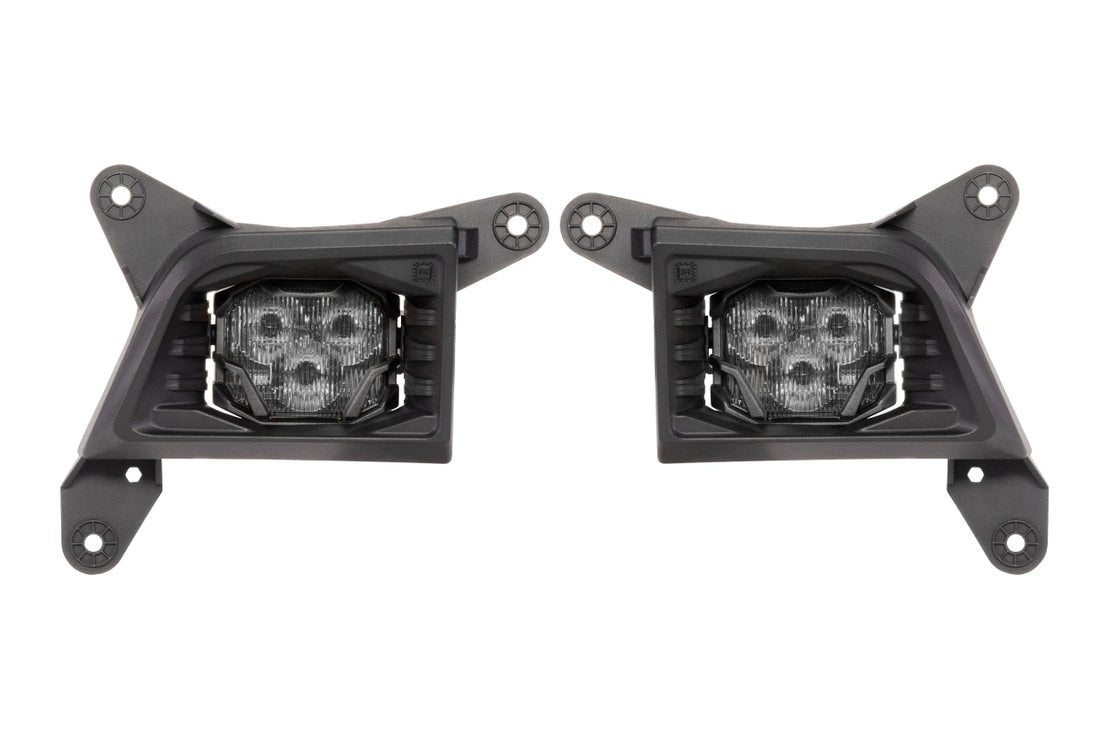 4BANGER Led Fog Lights: 19–21 Chevrolet Silverado 1500