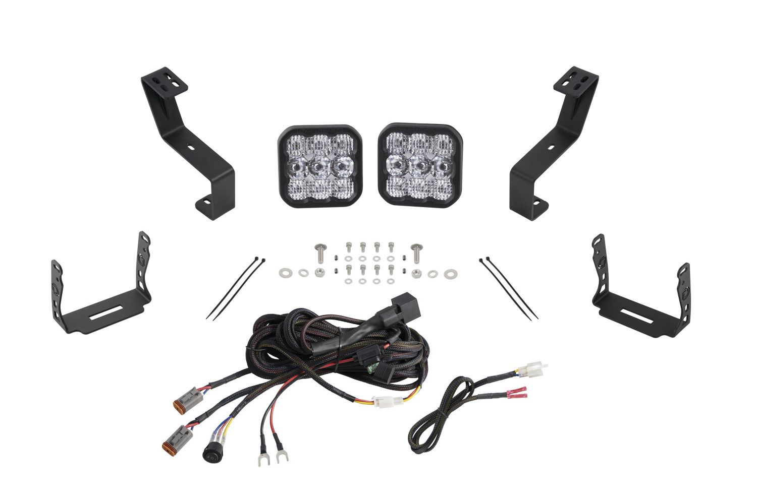SS5 Bumper LED Pod Light Kit for 2019-2024 Ram 1500