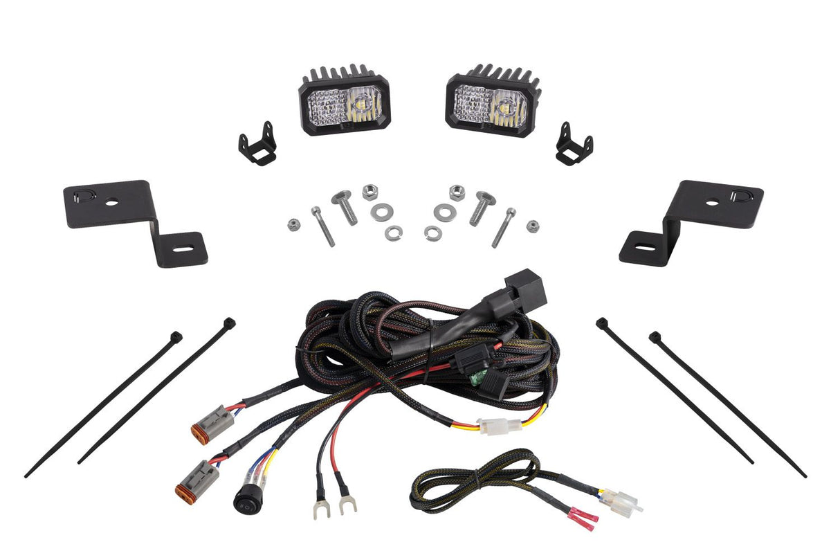 Stage Series Backlit Ditch Light Kit for 2021-2025 Ford F-150