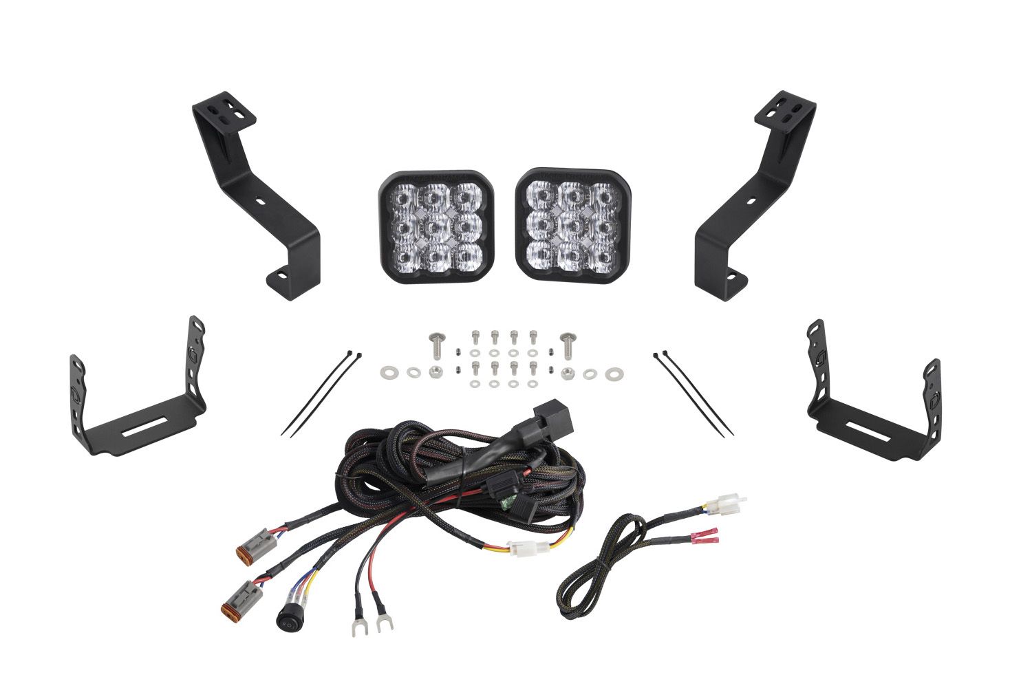 SS5 Bumper LED Pod Light Kit for 2019-2024 Ram 1500