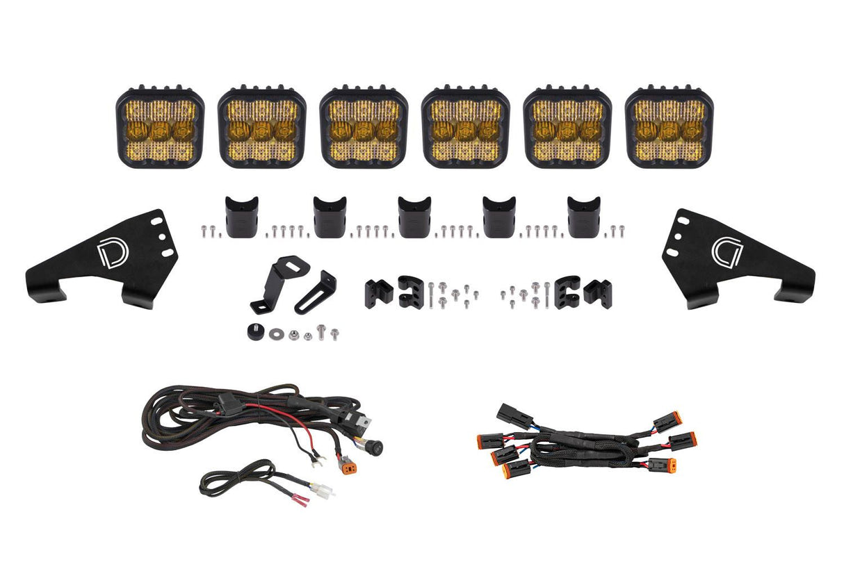 SS5 Roof CrossLink Lightbar Kit for 2020-2023 Polaris RZR Pro