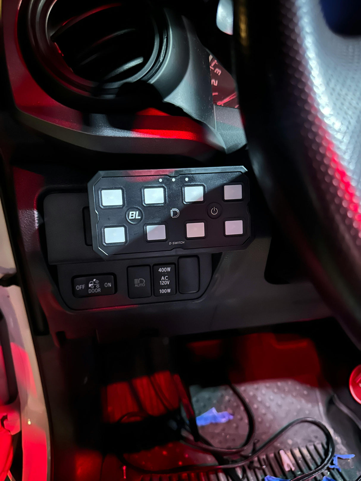 D-Switch Hub Mounting Kit for 2016-2023 Toyota Tacoma