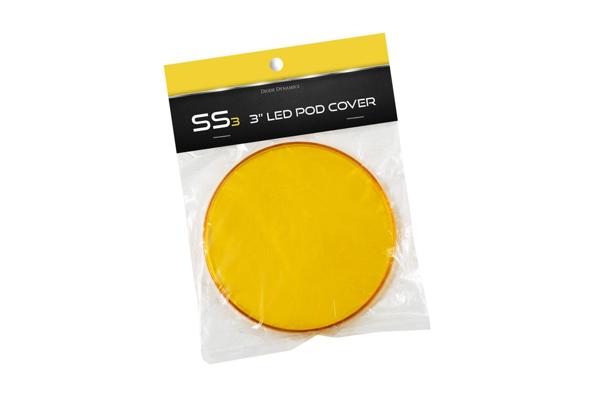 SS3 LED Pod Cover, Yellow (one)