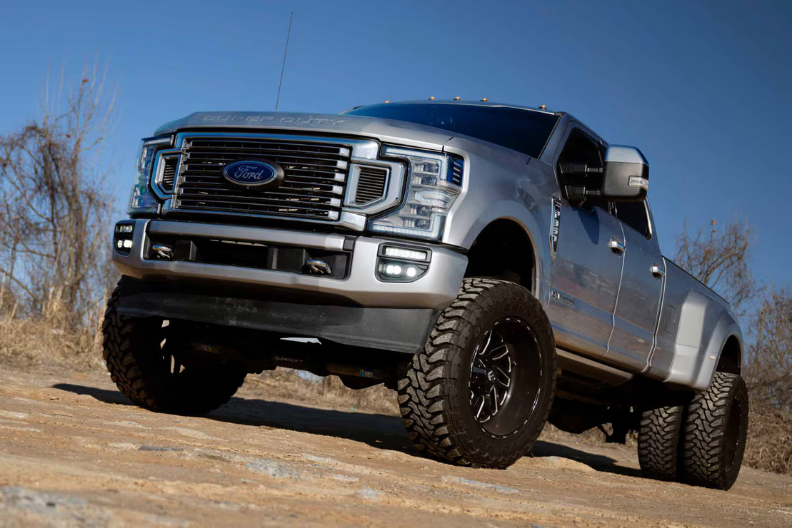4Banger Led Fog Lights: Ford Superduty OE LED (20-22) BRACKETS
