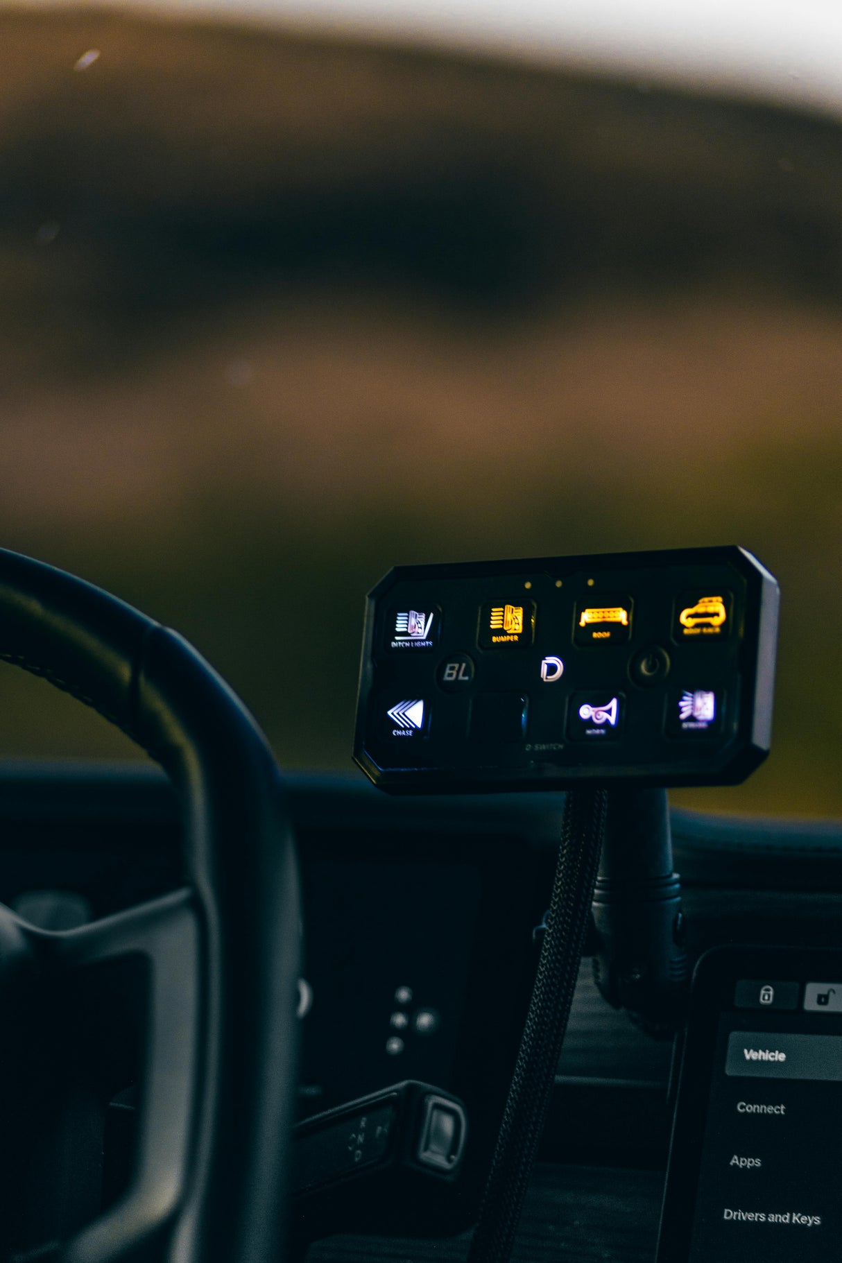 Panneau de commutation 8 canaux Diode Dynamics D-Switch