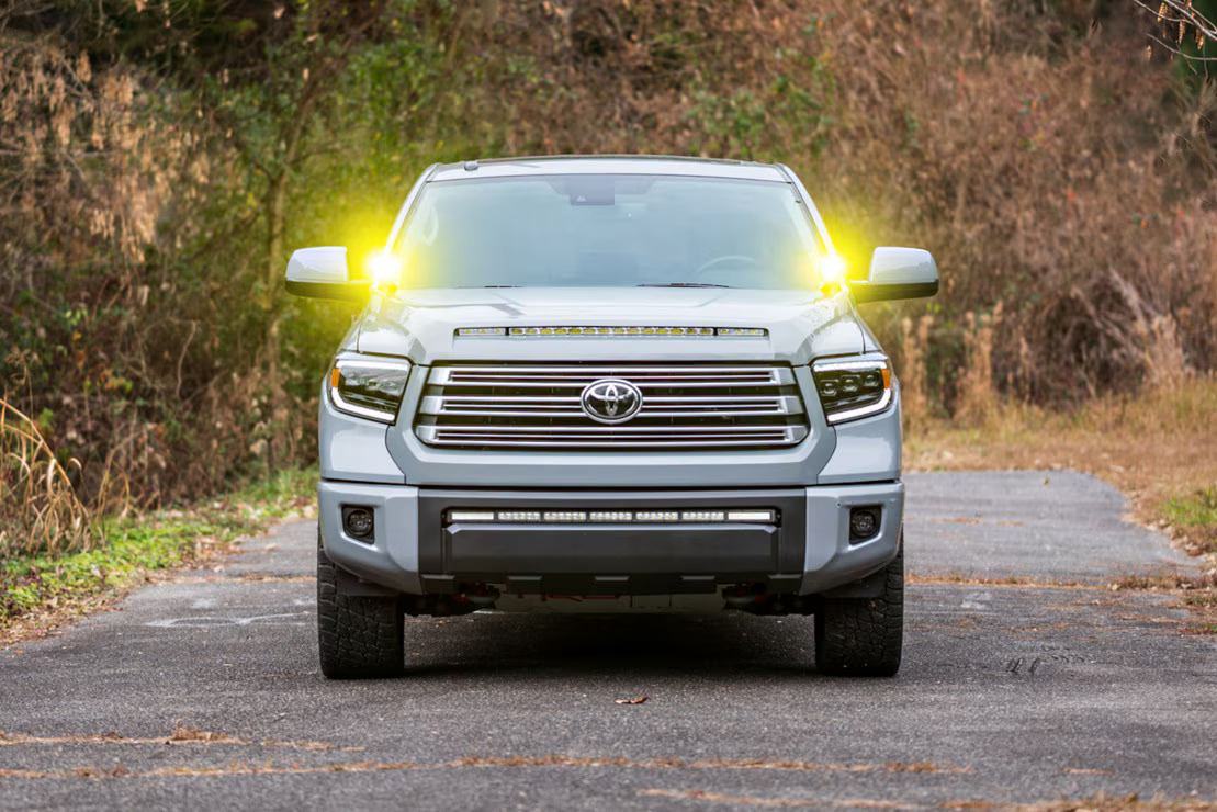 4Banger Led Ditch Light System: Toyota Tundra (14-21)