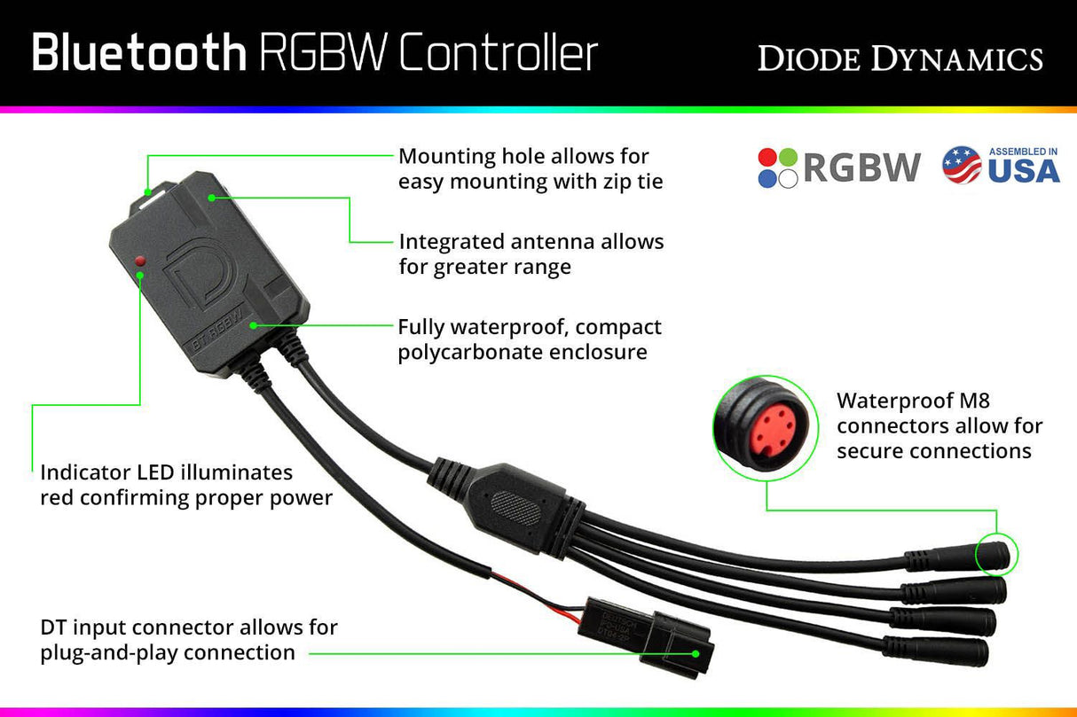 Contrôleur Bluetooth RGBW