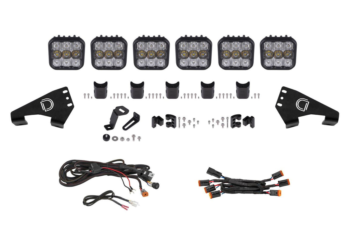 SS5 Roof CrossLink Lightbar Kit for 2020-2023 Polaris RZR Pro