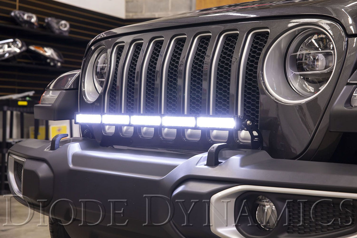 Kit de barre lumineuse LED pour pare-chocs Jeep Jl 2018-2022 Wrangler