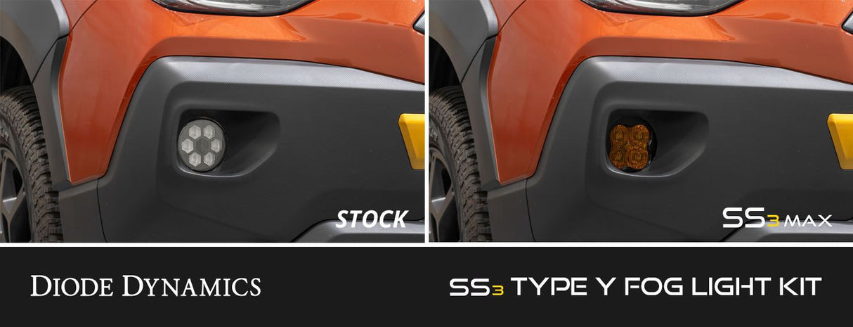 SS3 SAE Type Y Fog Light Kit