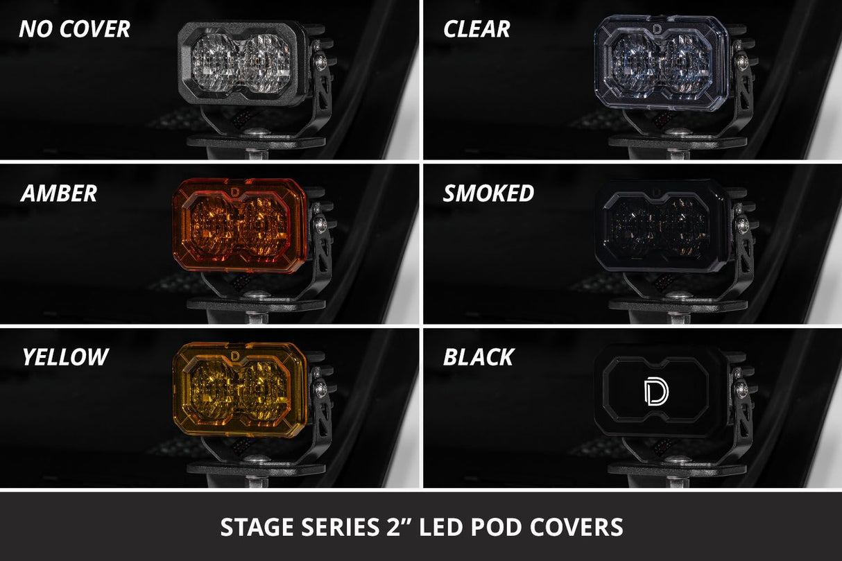 C2 2.0 LED Pod Cover, Smoked (one)