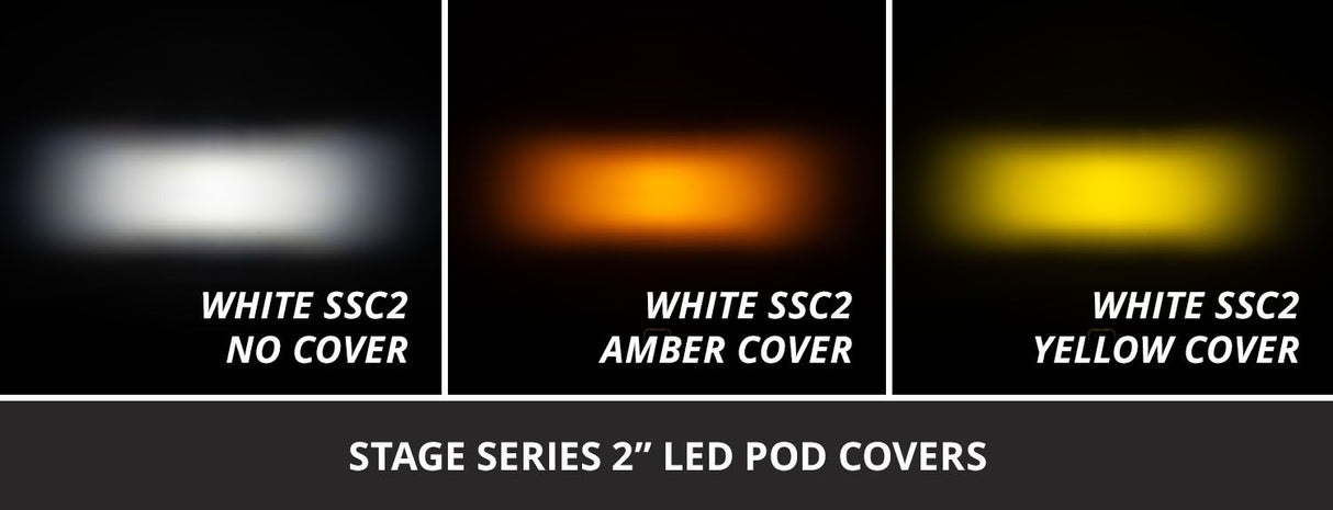 C2 2.0 LED Pod Cover, Amber (one)