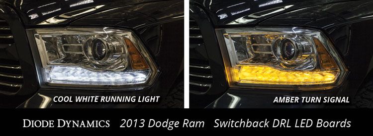 Panneaux LED pour Dodge Ram Switchback 2013-2018