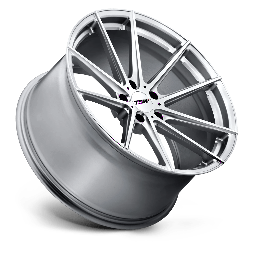 TSW Bathurst 20x10.5 5x114.3 - Silver w/ Mirror Cut Face