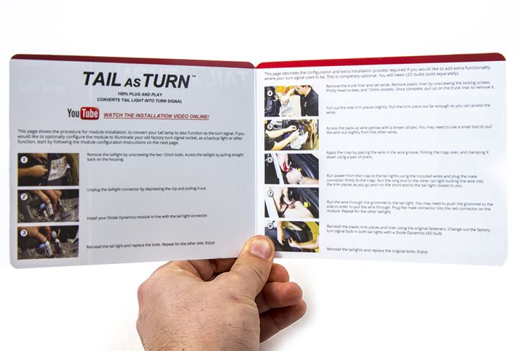 Module de clignotant et de recul pour Subaru WRX/STi Hatchback 2008-2014 (USDM)