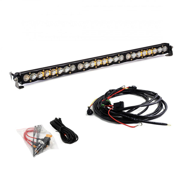 Kit de barre lumineuse Polaris RZR Turbo/S 30 pouces pour Polaris RZR Turbo/S16 + XP1000 14 + XP900 15 + S8 Baja Designs