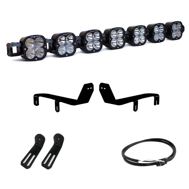 Kit d'éclairage LED 7 XL connectable pour Ford Super Duty 17-19 avec modèles Baja Upfitter