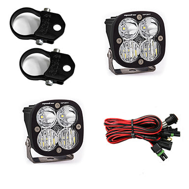 Polaris LED Light Pods Kit de montage vertical pour harnais de 1,75 pouces Squadron Sport Baja Designs