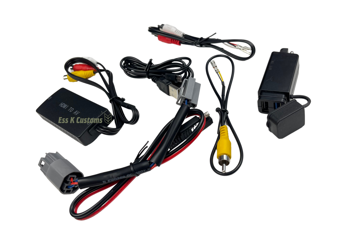 Hdmi Av Input Kit For 8.4_ And 12_ Uconnect