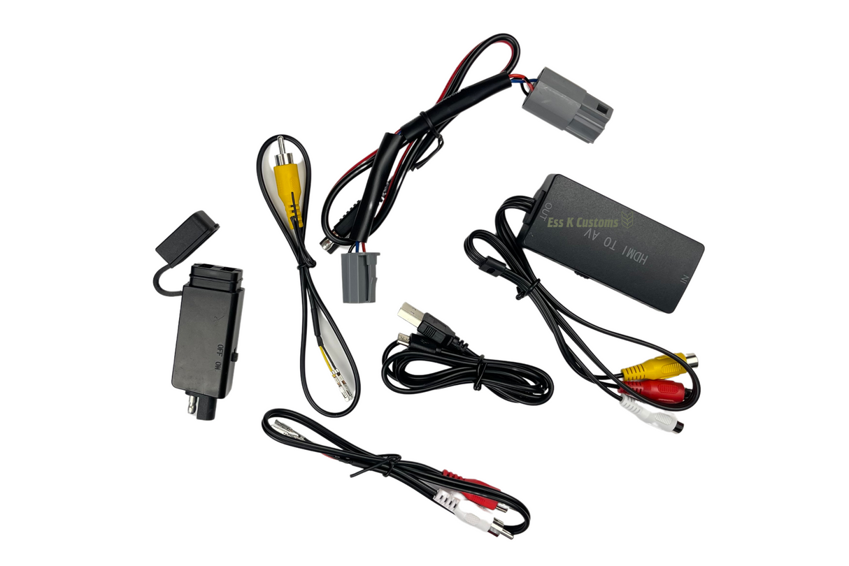 Hdmi Av Input Kit For 8.4_ And 12_ Uconnect